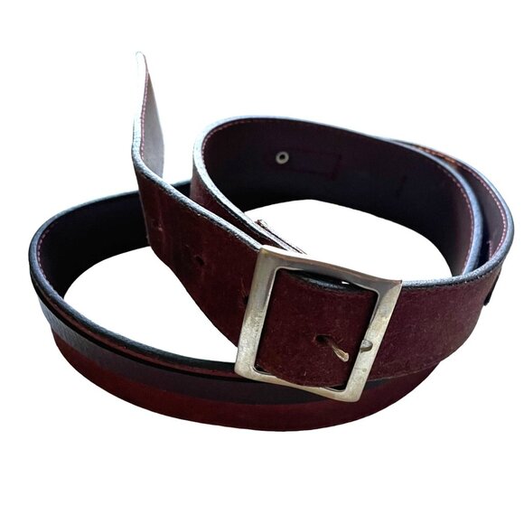 Vintage Dolce & Gabbana Leather Belt Women\'s Brown Made In Italy size 95 main image 13